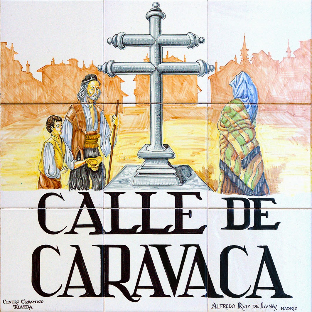 La Calle Caravaca en la ciudad de Madrid
