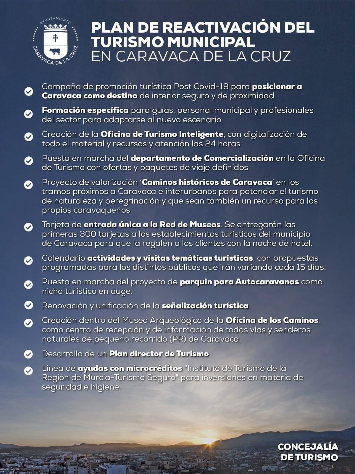 Cartel Plan Reactivación Turismo